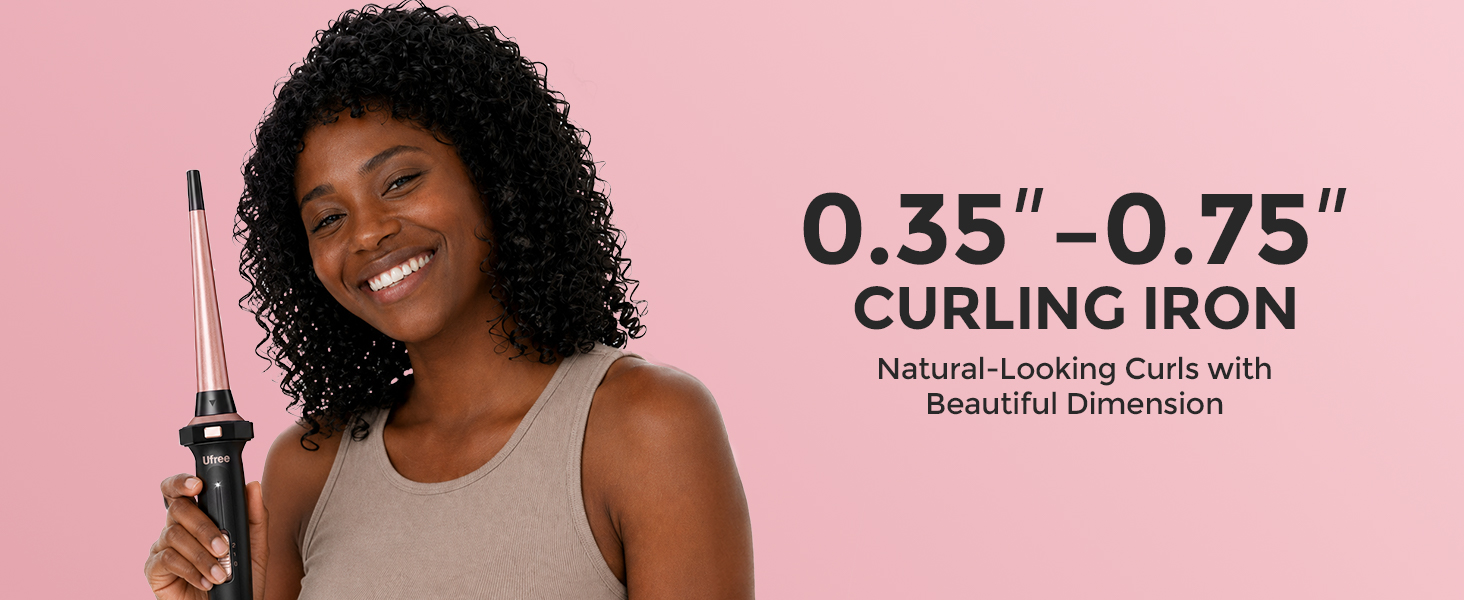 curling iron 3/4 inch