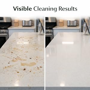 Visible Cleaning Results