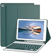 Divufus Keyboard Case for iPad 9th/8th/7th Generation 10.2 Inch [Magnetic Detachable Wireless Key...