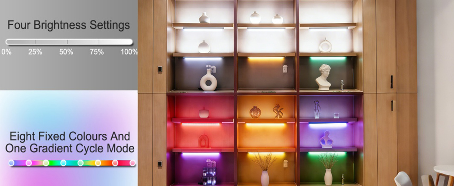 Mood Lighting for Shelves
