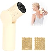 OnVisit Gua Sha Moxibustion Massage Tool for Body, Portable Multi-Angle Adjustable Bian Stone Mox...