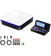 UNIWEIGH Digital Wireless Shipping Postal Scale 110lbs/0.1oz Accurate | Foldable LCD,Package Scal...