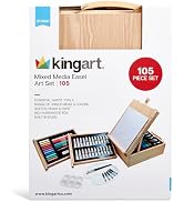 KINGART Studio Mixed Media Art Set, 105 pcs