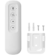 Universal Ceiling Fan Remote Control Replacement for Hunter 99770 99392 99813, Light Dimmer 3-Spe...