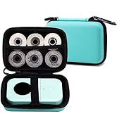 Phomemo Label Printer Case Hard Carry Case Compatible D30/Q30S/D35/M110 Label Printer, Label Make...