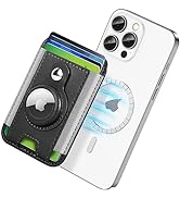 ExtreLife For Magsafe Wallet with Airtag Holder, 6-Card Holder, Stronger Magnetic Card Holder for...