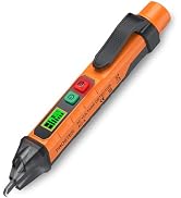 Proster Non Contact Voltage Tester Pen - Adjustable AC Voltage Detector, Electric Volt Pen Tester...