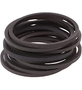 WLngtv 10 Pcs Black Disk Drive Rubber Belt Replacement for Xbox 360, Replacement Belt Kit for Roc...
