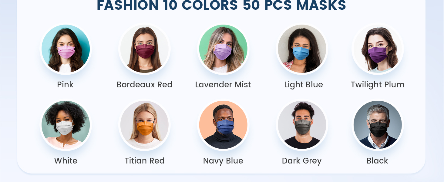 mask disposable,face mask,disposable face masks for adults,4 layers protection, individually wrapped
