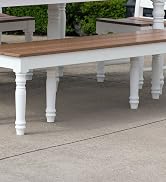 misaya Rectangle Vinyl Tablecloth, Fitted Table Cover, 100% Waterproof, Elastic Edge, Plastic Tab...
