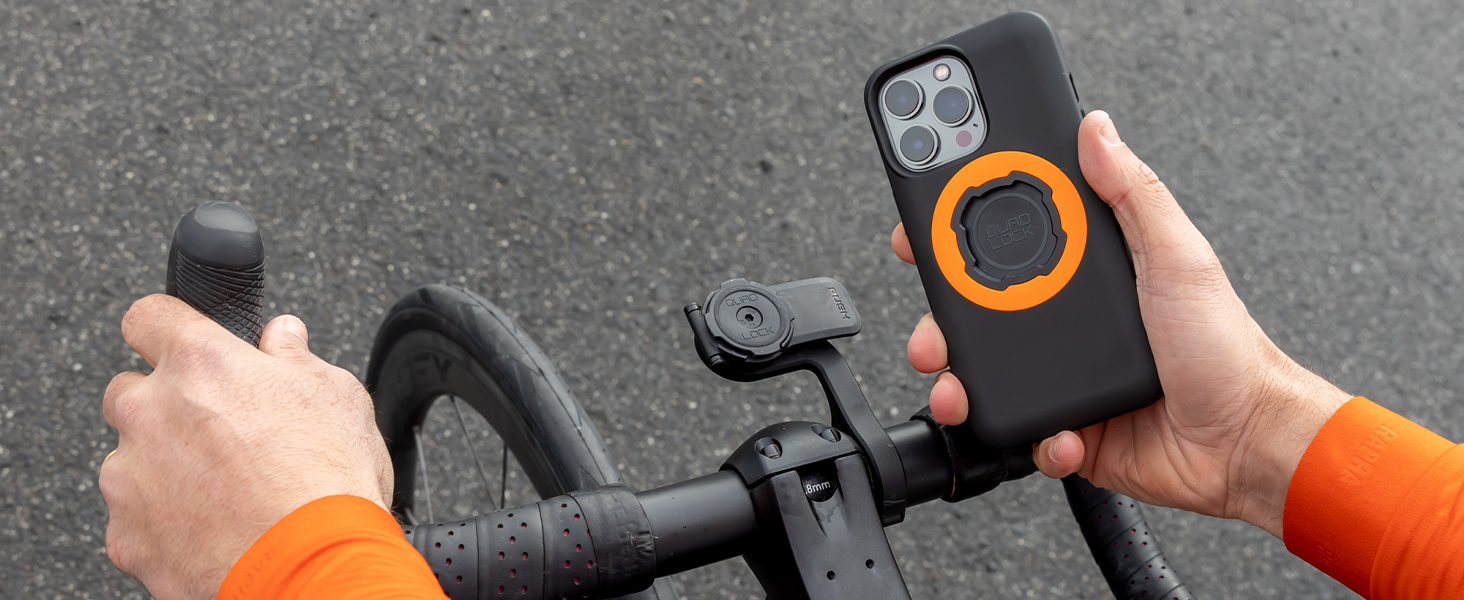 quad lock out front mount pro with quad lock case