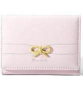 RNIEGA Small Wallets Cute Coquette Bow Wallet ID Credit Card Holder for Women Girls