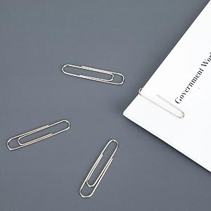 Smooth Finish Jumbo Size Paperclips