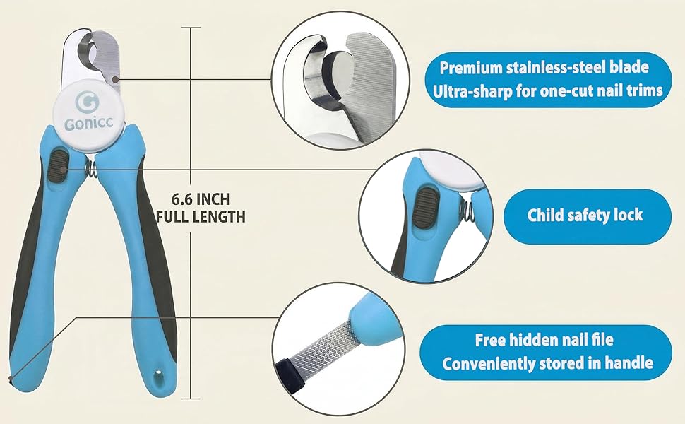 Gonicc dog nail clippers