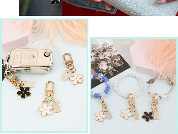 Enameled Keychain