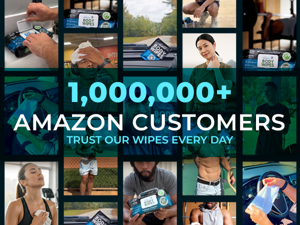 Body Wipes Sold Units 1M+