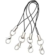 20Pcs Mobile Phone Rope Strap Charm Lariat Lanyard with Lobster Clasp Cords for Cellphone/USB Dri...