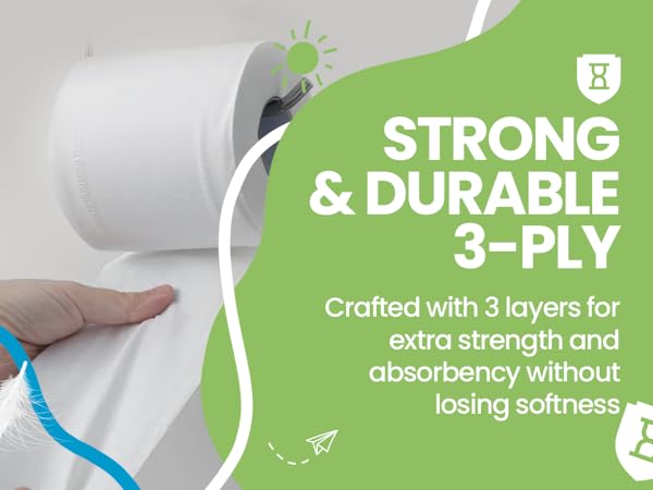 STRONG DURABLE 3-PLY