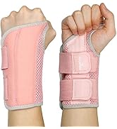 NuCamper Carpal Tunnel Wrist Brace for Both Left Right Hands,Adjustable Wrist Support Splint Hand...