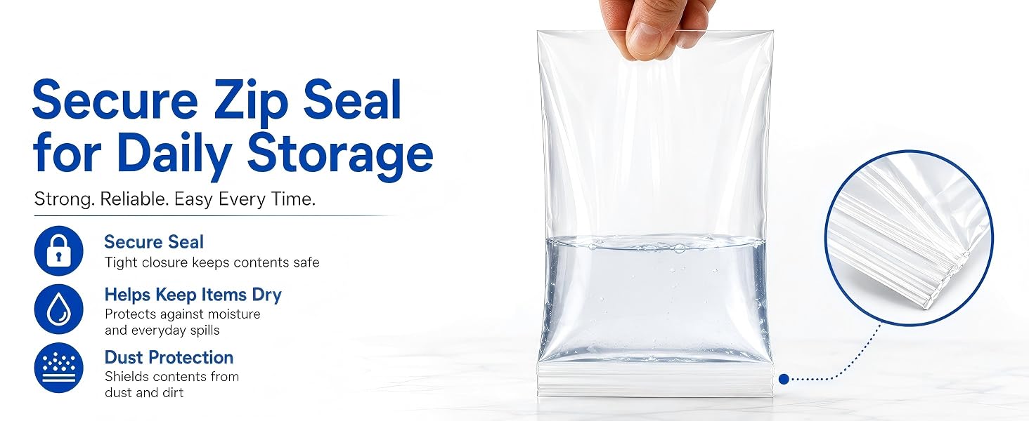 jewelry bags clear plastic