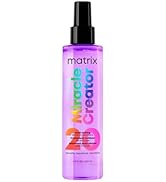 Matrix Miracle Creator Leave-In Conditioner Spray - Heat Protectant, Anti-Frizz, Moisturizing & D...