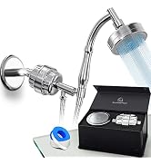 AquaHomeGroup Handheld Shower Head with Filter 20+3 Stage Filtration Shower Filter for Hard Water...