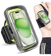 Clear Running Phone Holder Armband, Sports Armband Case for iPhone 15 14 13 Pro Max 12 11 Plus X ...