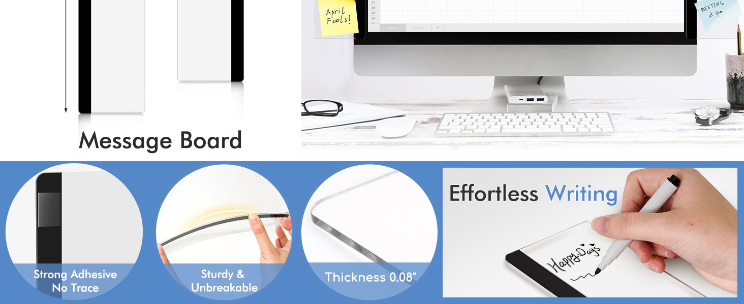 Transparent Acrylic Monitor Side Panel