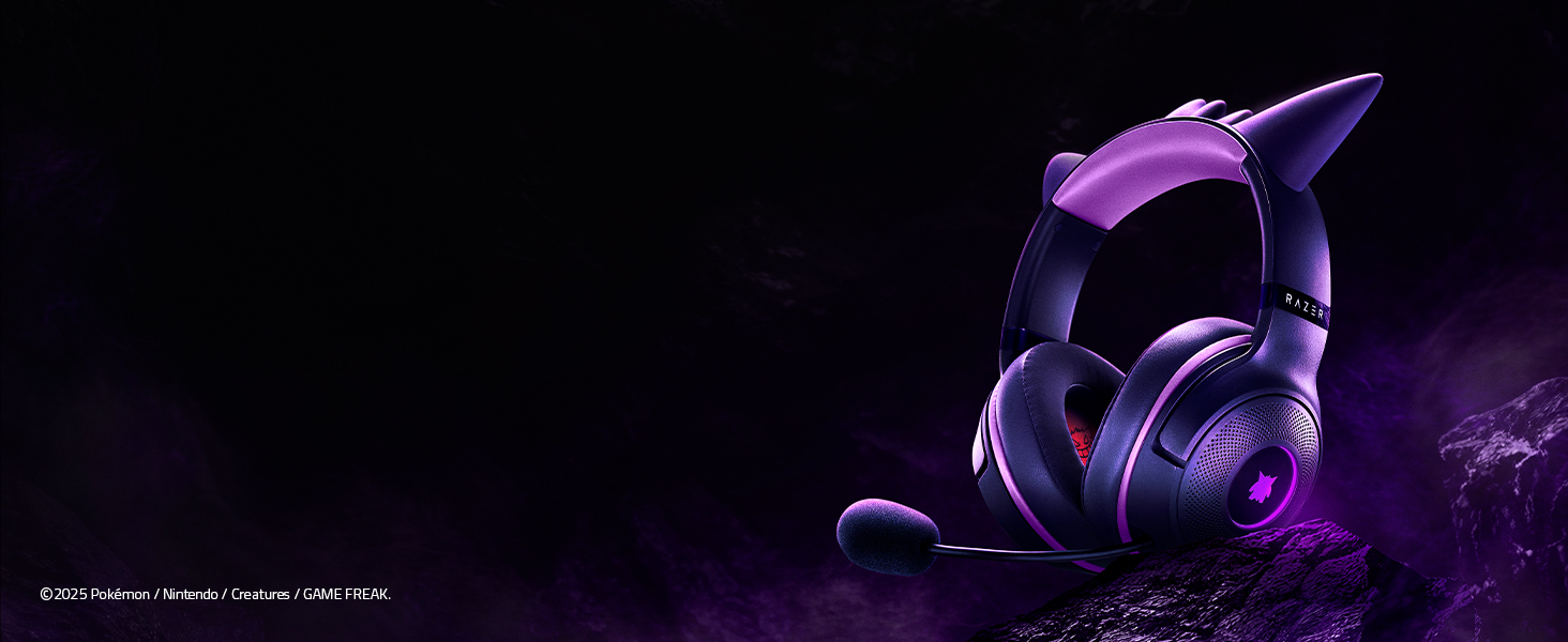 Razer Kraken Kitty V2 - Gengar Edition