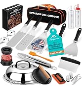 APSARAS USA 27pcs for Blackstone Griddle Accessories, Grilling Accessories,Hibachi Enlarged Spatu...