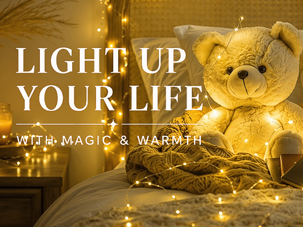 Create a Magical Atmosphere with Warm White Fairy Lights