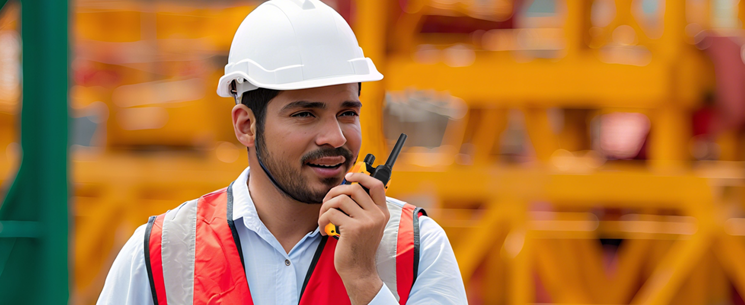 Construction walkie talkie