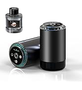 NOVORA Cologne Car Air Freshener,Car Diffuser with Starry Sky Projection,Smart Humidifier with Es...