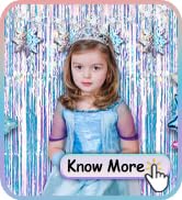 Iridescent Party Streamers Backdrop - GREATRIL Neon Transparent Holographic Tinsel Foil Fringe Cu...