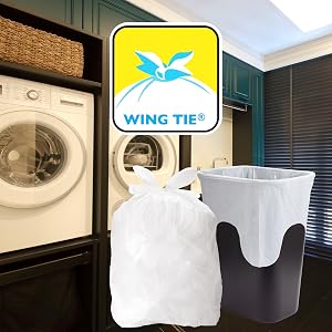 ruffies white bag wing tie