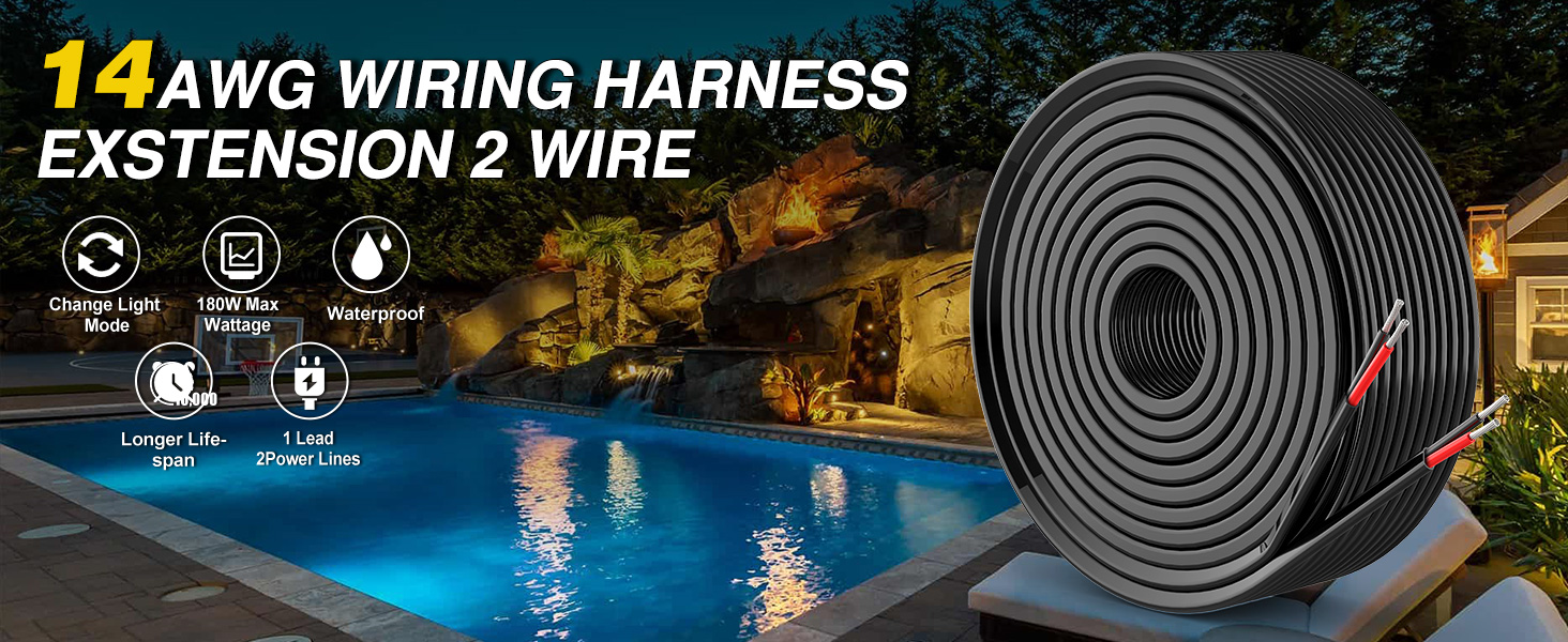 14 AWG Electrical Wire 2 Wire