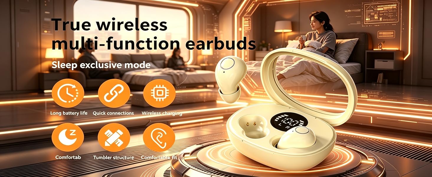 Invisible Sleep Wireless Bluetooth