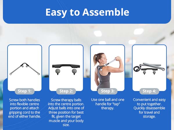 hand held massager, pressure point massage tool, cervical spine massager