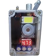 Gikfun Hand Crank Generator, Portable Emergency USB Charger with COB Light and Lighter, Compact S...