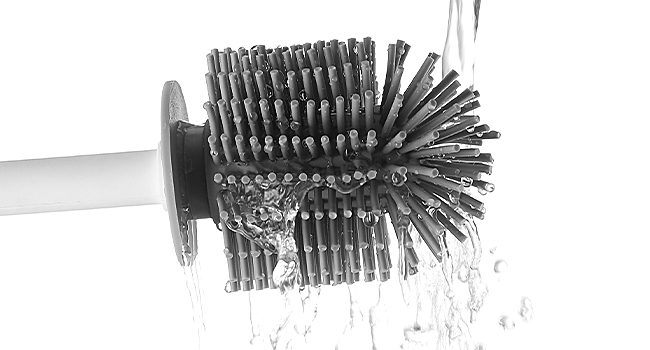 replaceable silicone Toilet Brush Head