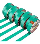RED WOLF 10 Pack Green Electrical Tape 3/4 Inch x 66 Ft Industrial Grade UL/CSA Listed 7 Mil Thic...