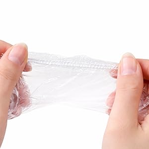 plastic shower cap