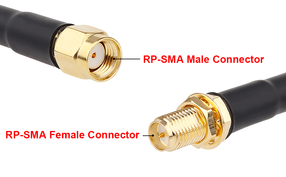 RP-SMA Male to RP-SMA Female