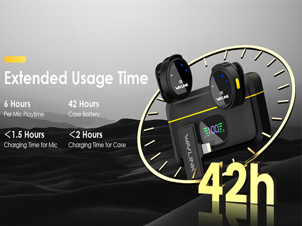wireless microphone for iphone ultra-long standby time