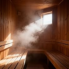 Sauna Accessories for Home Sauna Steam Room Decor