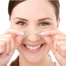place the nasal strip