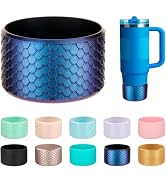 Soledea Protective Silicone Boot for Stanley Quencher, Bling Sleeve Fit 20/30/40oz Tumblers