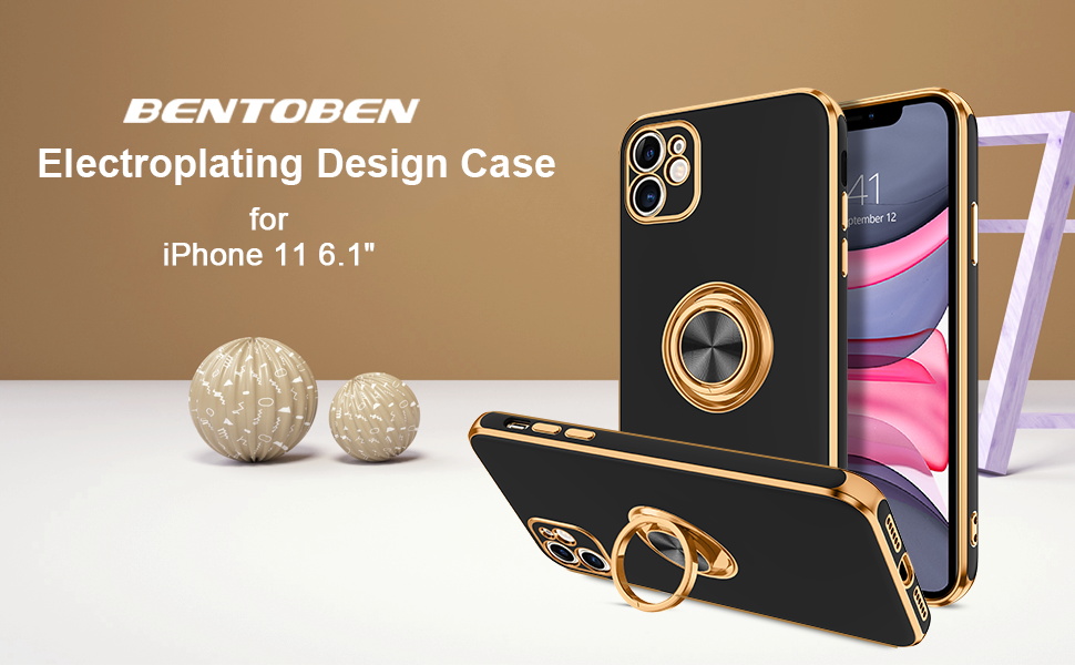 iPhone 11 case with ring