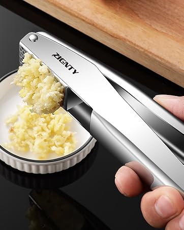 Garlic Press Stainless Steel
