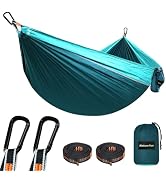 NATUREFUN Ultra-Light Travel Camping Hammock | 300kg Load Capacity,Breathable,Quick-Drying | 2 x ...